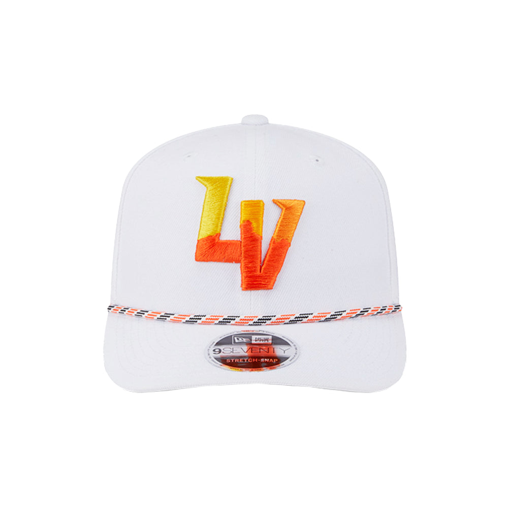 New Era LV White 9SEVENTY Stretch-Snapback Hat – The Fly Zone