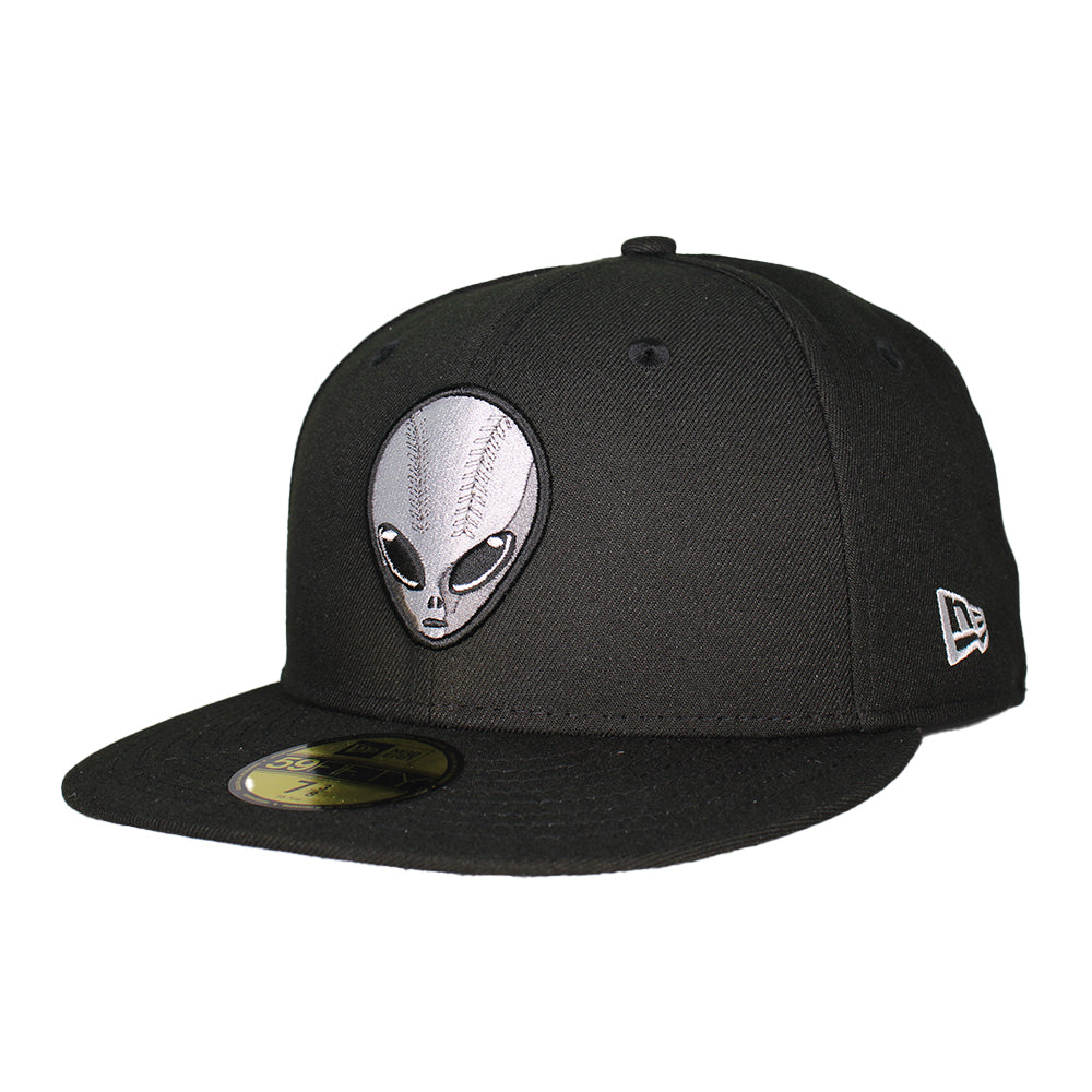 New Era Las Vegas 51s Alien Head Black 59FIFTY Fitted Hat – The