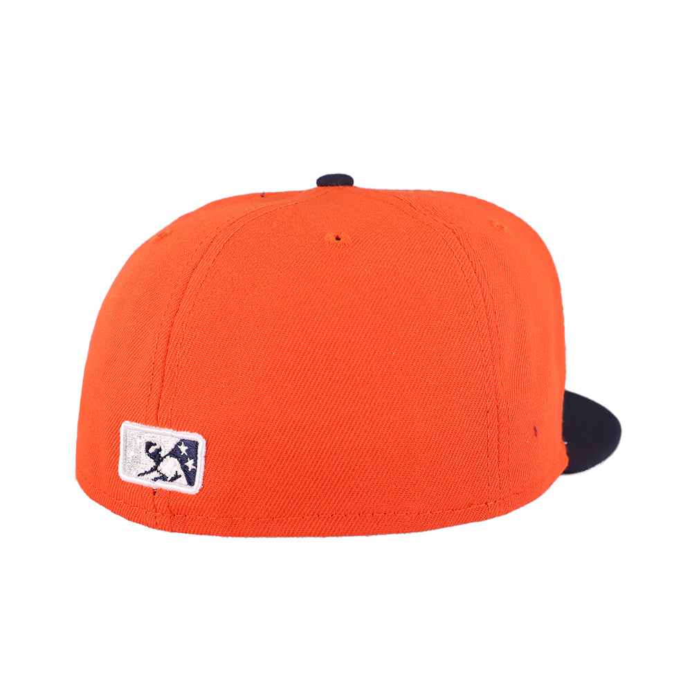 New Era Aviator Orange/Navy 59FIFTY Fitted Hat – The Fly Zone