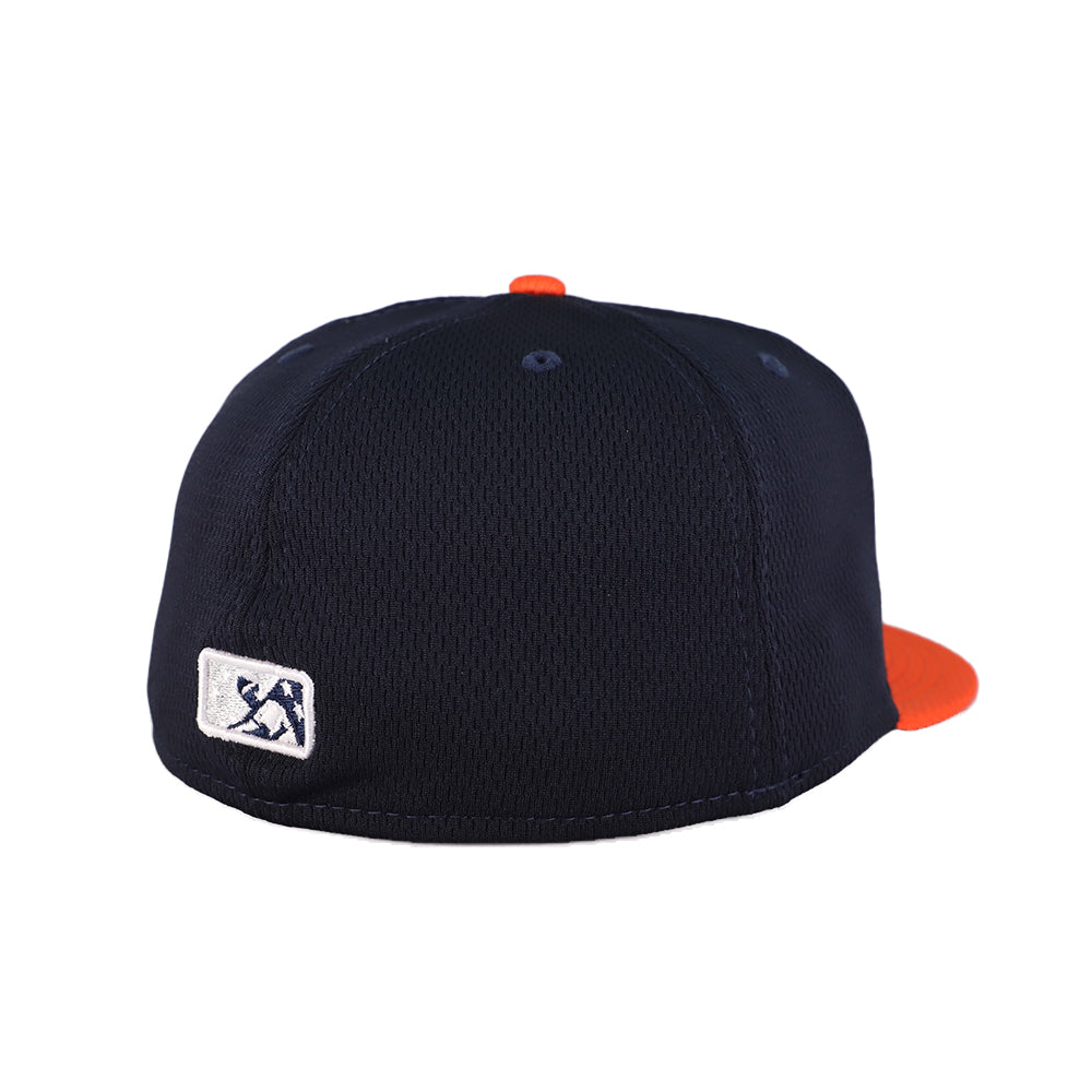 New Era On-Field Navy/Orange 59FIFTY Fitted Hat – The Fly Zone