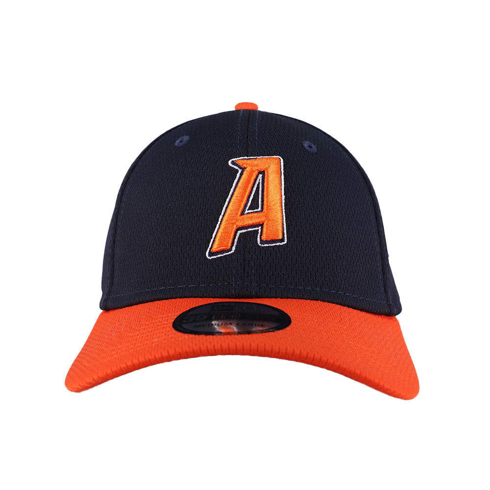 Las Vegas Aviators New Era Batting Practice Navy/Orange 39THIRTY Stret
