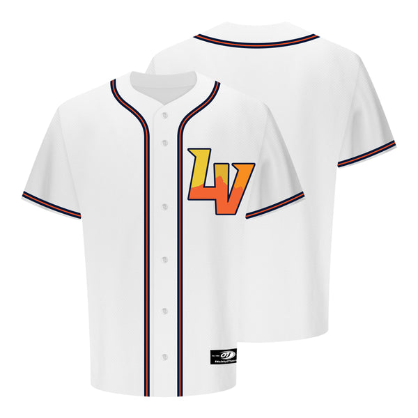 Women's Las Vegas Aviators OT Sports Home LV White Replica Jersey S / with Sleeve Patches [+$59.99]