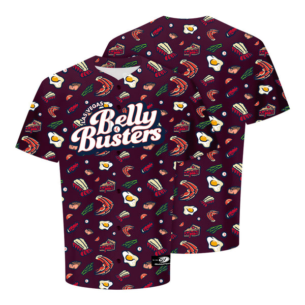 Las Vegas Belly Busters Evoshield Theme Night Collection Maroon