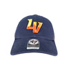 Las Vegas Aviators '47 Brand LV Navy Clean Up Strapback Hat