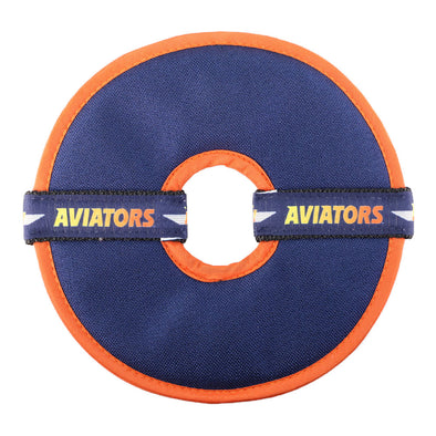 Pets' Las Vegas Aviators All Star Dogs Aviators/Winged LV Navy/Orange Flying Disc Toy