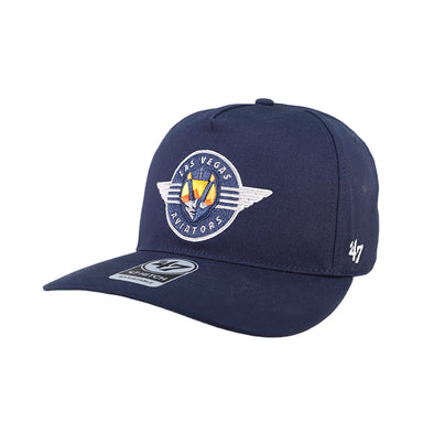 Las Vegas Aviators '47 Brand Retro Logo Navy Hitch Snapback Hat