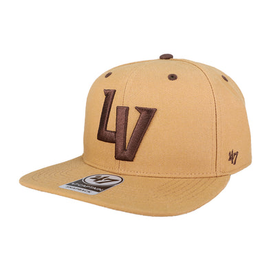 Las Vegas Aviators '47 Brand LV Tonal Ballpark Toffee Captain Snapback Hat