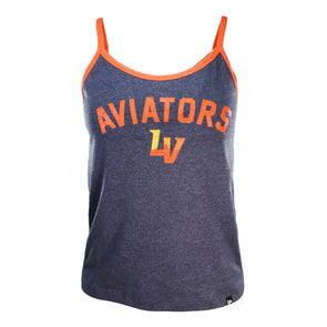 Women's Las Vegas Aviators New Era Aviators LV Navy Camisole Tank