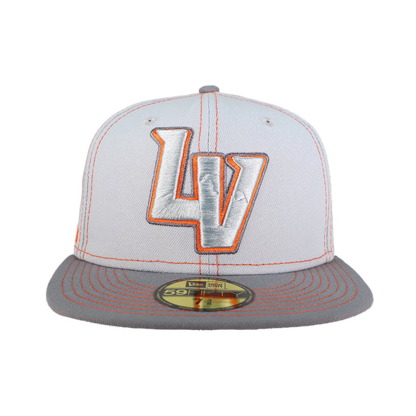 Las Vegas Aviators New Era LV Gray Pop 59FIFTY Fitted Hat