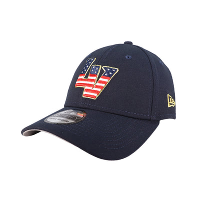 Las Vegas Aviators New Era 2023 4th of July LV Navy 39THIRTY Stretch Fit Hat