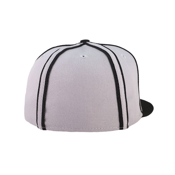 Las Vegas Reyes de Plata New Era LV Gray/Black Piping 59FIFTY Fitted Hat