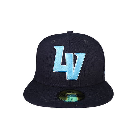 Las Vegas Aviators New Era On-Field 2024 Father's Day LV Navy 59FIFTY Fitted Hat