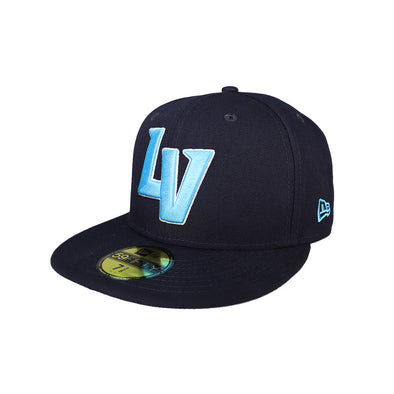 Las Vegas Aviators New Era On-Field 2024 Father's Day LV Navy 59FIFTY Fitted Hat