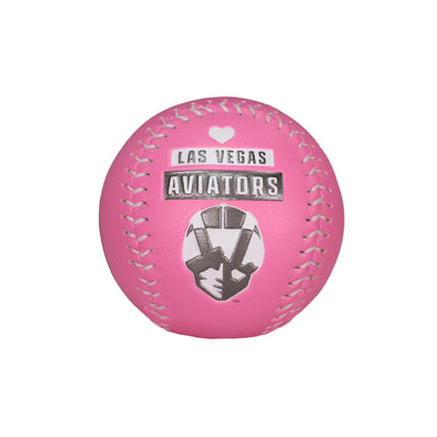 Las Vegas Aviators Rawlings Sweet Side Pink Baseball