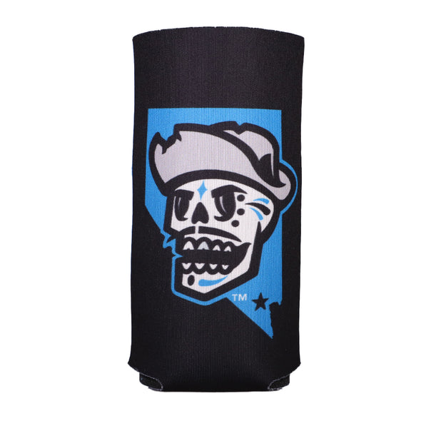 Las Vegas Reyes de Plata Wincraft LV/Skull State Blue/Black 20-24oz 2-Sided Can Cooler