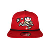 Las Vegas Gamblers New Era Theme Night Collection Gambler Red The Golfer Snapback Hat