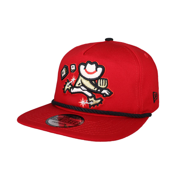 Las Vegas Gamblers New Era Theme Night Collection Gambler Red The Golfer Snapback Hat