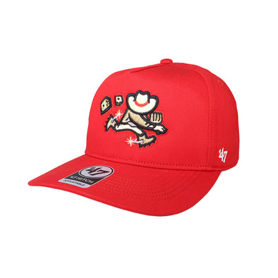 Las Vegas Gamblers '47 Brand Theme Night Collection Gambler Red Hitch Snapback Hat