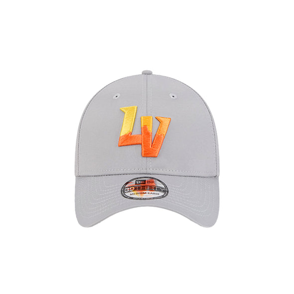 Las Vegas Aviators New Era LV Gray Perf 39THIRTY Stretch Fit Hat