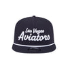 Las Vegas Aviators New Era Navy Golfer Snapback Hat