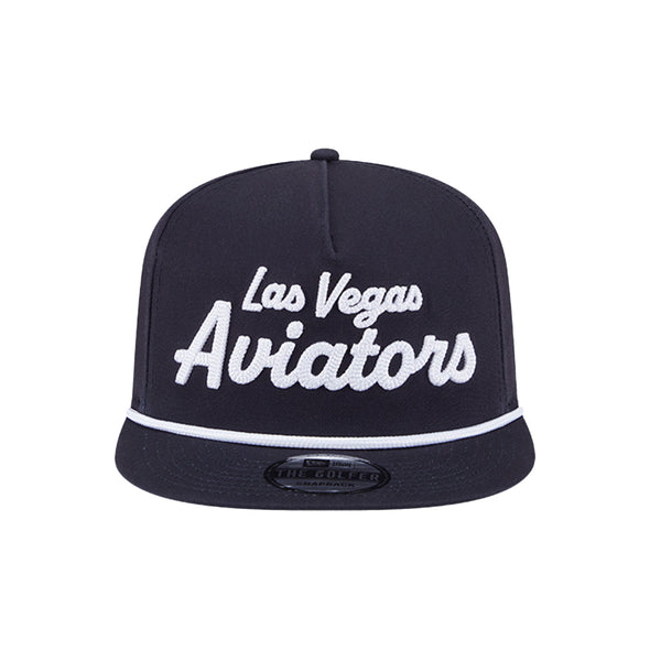 Las Vegas Aviators New Era Navy Golfer Snapback Hat