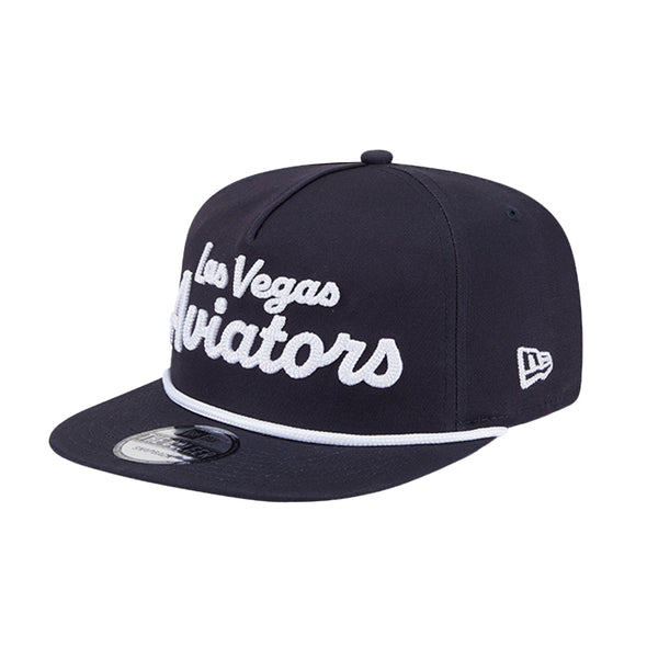 Las Vegas Aviators New Era Navy Golfer Snapback Hat