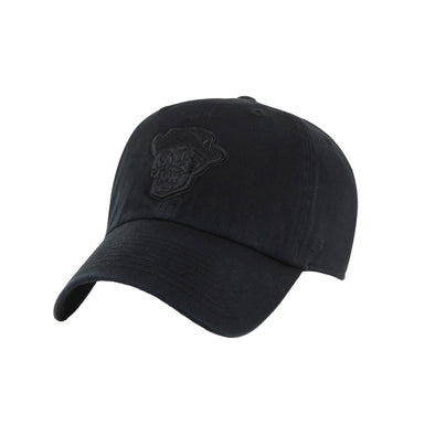 Las Vegas Reyes de Plata '47 Brand Skull Black Clean Up Strapback Hat