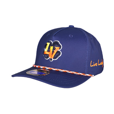 Las Vegas Aviators Black Clover Perfect Game Navy Snapback Hat