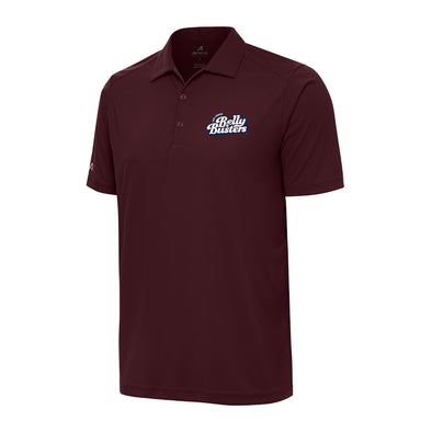Las Vegas Belly Busters Antigua Theme Night Collection Maroon Tribute Short Sleeve Polo