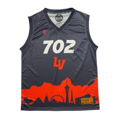 Official League 702 Navy Basketball Jersey