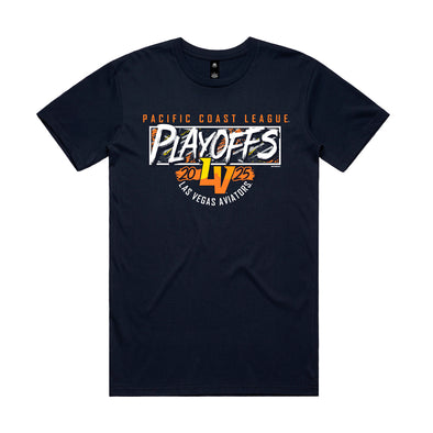 2025 PCL Playoffs Navy Short Sleeve T-Shirt