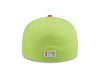 Las Vegas Cone Jesters New Era Theme Night Collection On-Field Yellow/Orange 59FIFTY Fitted Hat