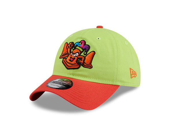 Las Vegas Cone Jesters New Era Theme Night Collection Yellow/Orange 9TWENTY Strapback Hat