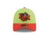 Las Vegas Cone Jesters New Era Theme Night Collection Yellow/Orange 9TWENTY Strapback Hat