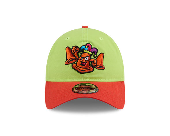 Las Vegas Cone Jesters New Era Theme Night Collection Yellow/Orange 9TWENTY Strapback Hat