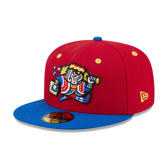 Las Vegas Villains New Era Theme Night Collection On-Field Red