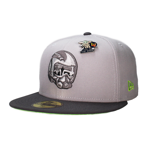 New Era Las Vegas Aviators Pilot Gray/Graphite 59FIFTY Fitted Hat