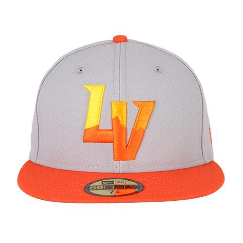 Kids' Las Vegas Aviators New Era On-Field ALT1 LV Gray/Orange 59FIFTY Fitted Hat