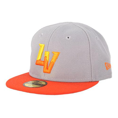 Infants' Las Vegas Aviators New Era On-Field ALT1 LV My 1st Gray/Orange 59FIFTY Fitted Hat