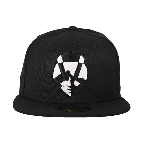 Las Vegas LV Hat with Black White Grey Embroider white Accents Hat