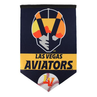 Las Vegas Aviators Wincraft Aviator Navy Felt Banner