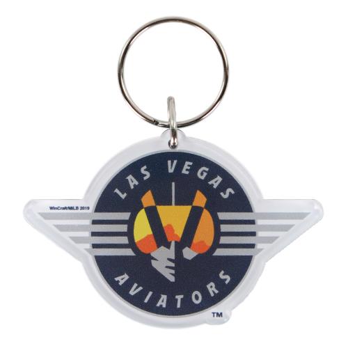 Las Vegas Aviators Wincraft Retro Logo Premium Acrylic Keychain