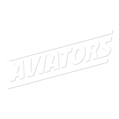 Las Vegas Aviators Wincraft Aviators Diagonal Crest White Decal