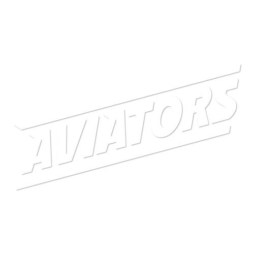 Las Vegas Aviators Wincraft Aviators Diagonal Crest White Decal