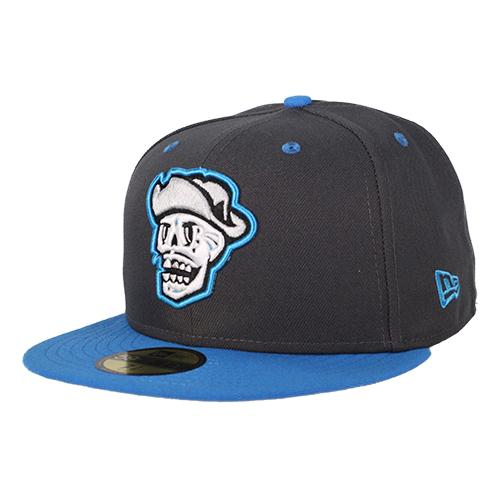 Las Vegas Reyes de Plata Wilson Alternate Skull Blue Authentic Jersey 3XL / with Sleeve Patches [+$59.99]
