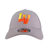Las Vegas Aviators New Era LV Gray 39THIRTY Stretch Fit Hat
