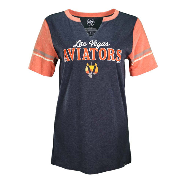 47 Brand Women's Las Vegas Aviators Raglan Short Sleeve T