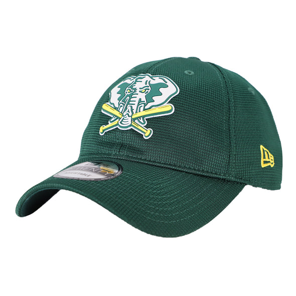 Oakland Athletics New Era 2020 On-Field Clubhouse Green 9TWENTY Strapback Hat