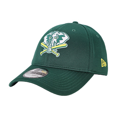 Oakland Athletics New Era 2020 On-Field Clubhouse Green 39THIRTY Stretch Fit Hat