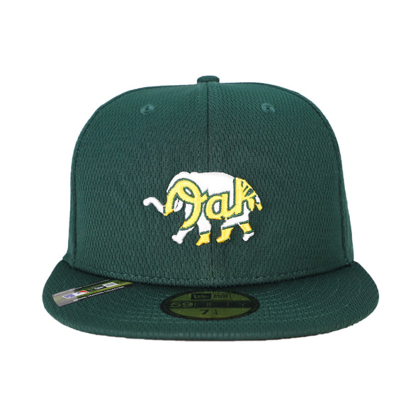 Oakland Athletics New Era 2020 On-Field/Spring Training Green 59FIFTY Fitted Hat